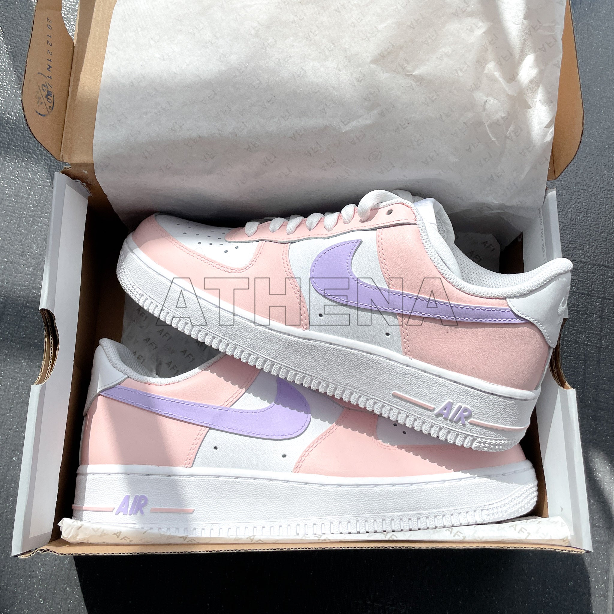 Pink Nike Air Force Plateau Damen NIKE AIR FORCE FONTANKA -Root