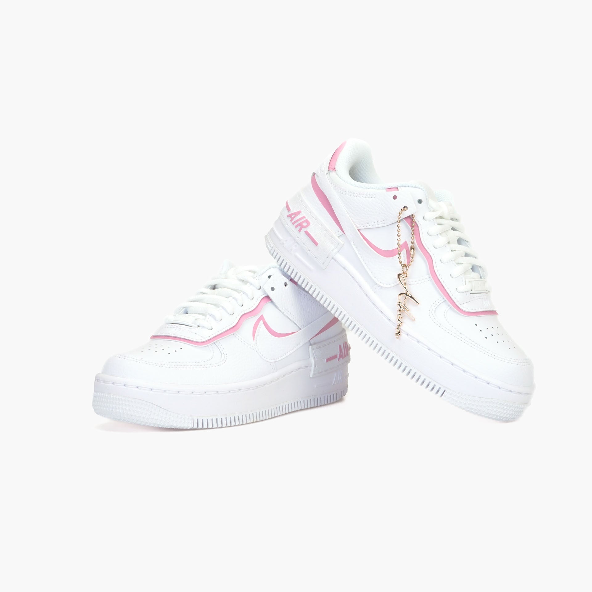 Frons Voorspellen Adelaide Custom Nike Air Force 1 Shadow 07 Painted Shoes Sneaker For Women And Men  Pink – ATHENA