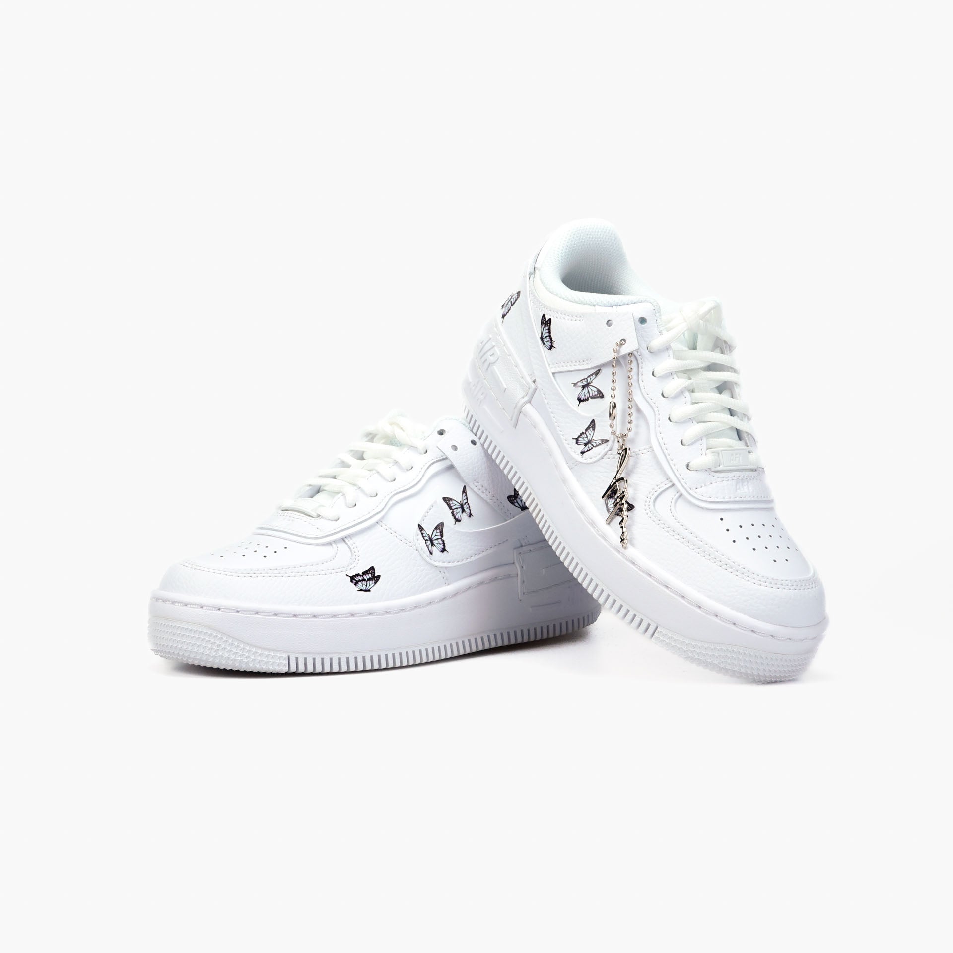 Custom Nike Air Force Shadow Weiss Custom Nike Air Force Shadow 07