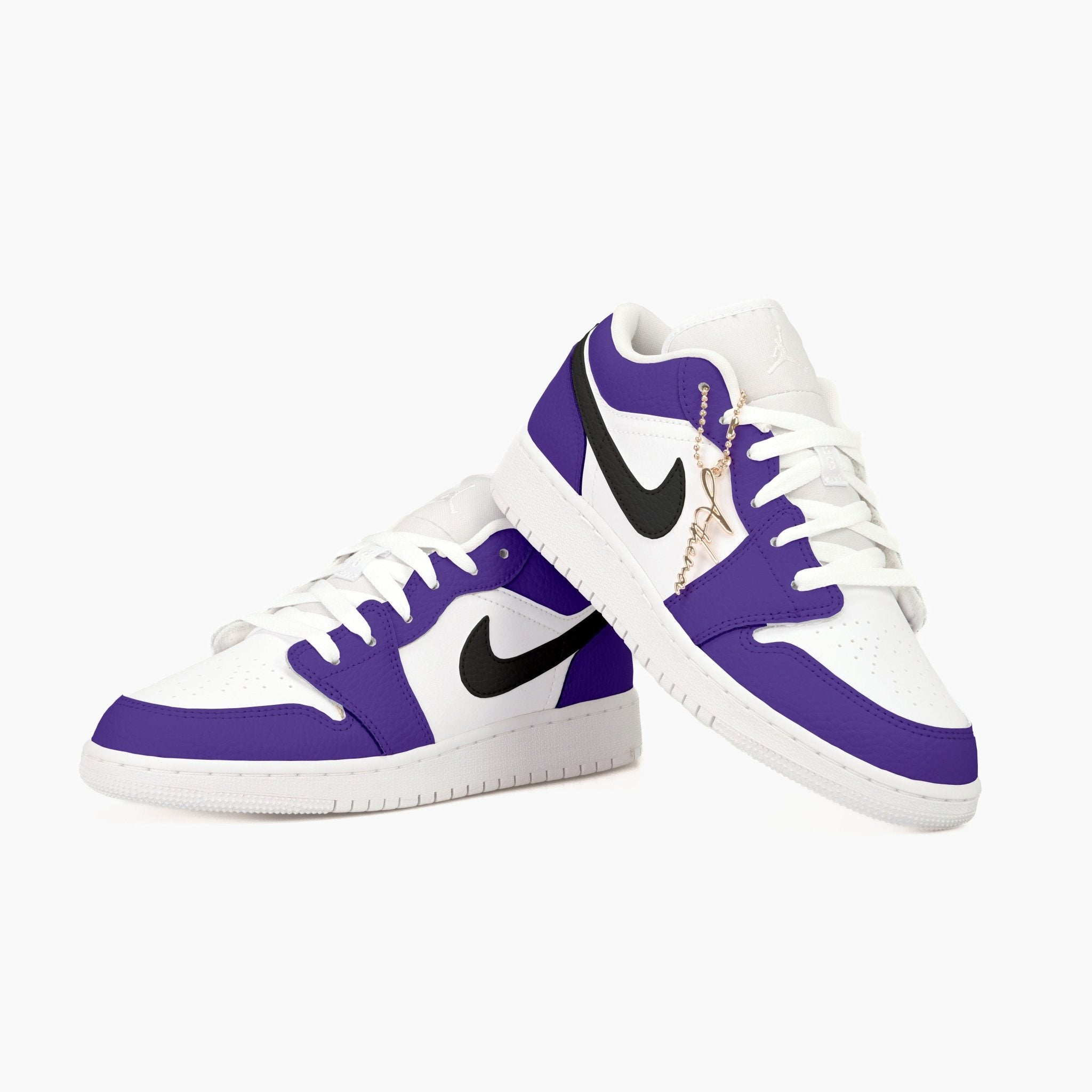 Custom Nike Air Jordan low Bemalte Schuhe Sneaker für Damen und