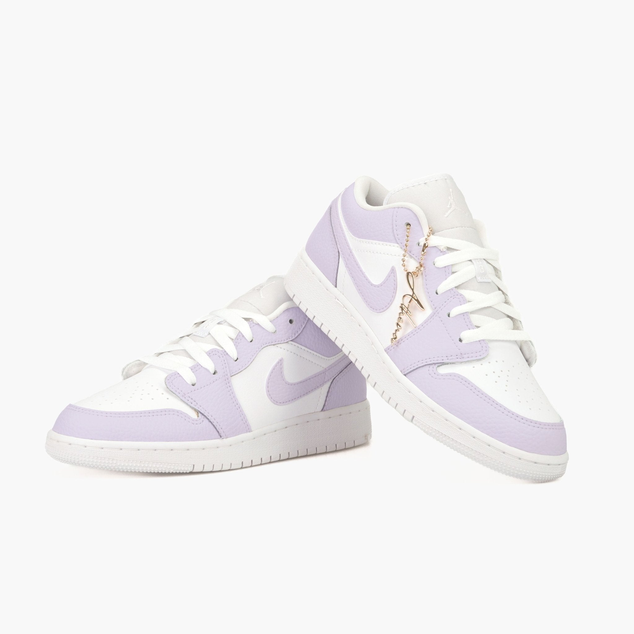 Jordan Nike Freizeitschuhe Air Jordan Low Custom Sneaker Pastell Lila