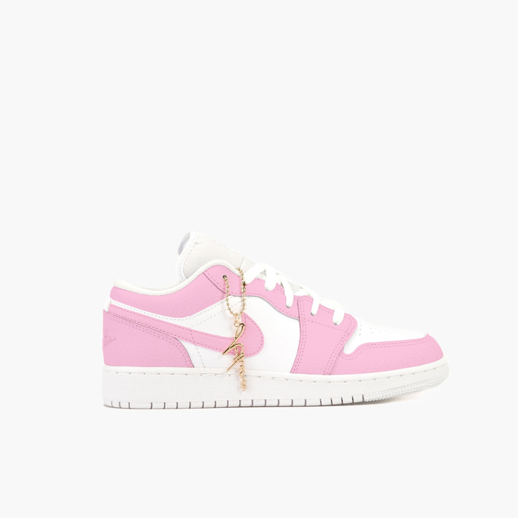 Custom Sneaker Nike Air Jordan 1 Low Custom Sneaker Pastell Pink Handgemachte Schuhe von Athena